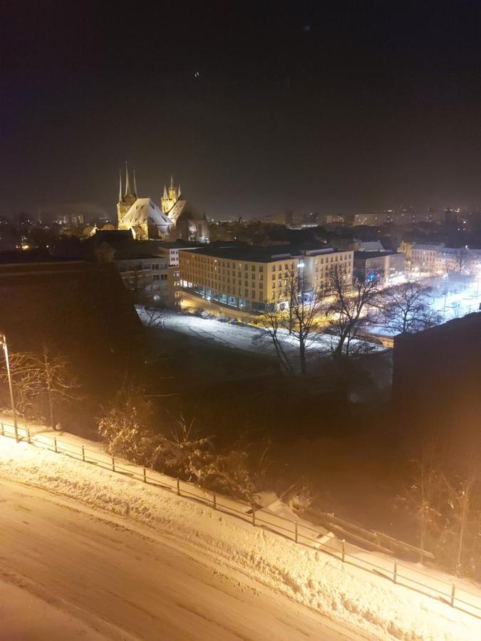 At The Top - Penthouse Ueber Den Daechern Der Stadt Erfurt Eksteriør bilde